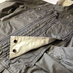 DIESEL Men’s Moto X Motorcycle Jacket sz SM 2Way